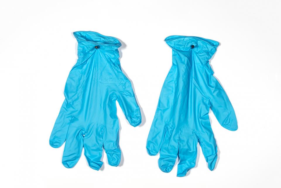 Blue Gloves